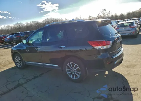 2014 Nissan Pathfinder S из США, поврежденный, VIN 5N1AR2MM0EC681832
